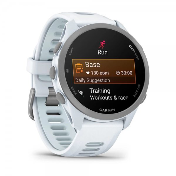 GARMIN FORERUNNER 170 WHITESTONE С WHITESTONE/CLOUD BLUE КАИШКА 6