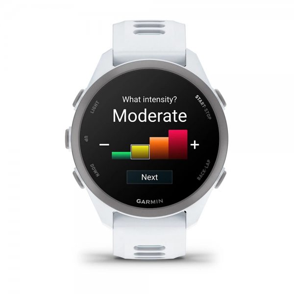 GARMIN FORERUNNER 170 WHITESTONE С WHITESTONE/CLOUD BLUE КАИШКА 1