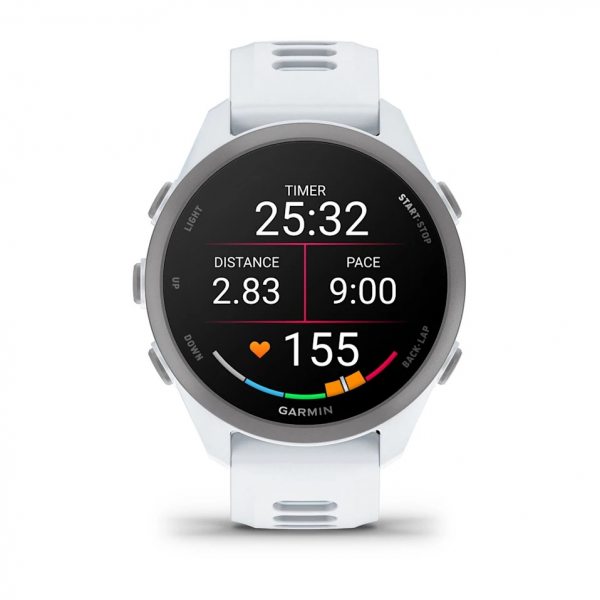 GARMIN FORERUNNER 170 WHITESTONE С WHITESTONE/CLOUD BLUE КАИШКА 3