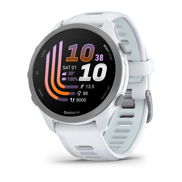 GARMIN FORERUNNER 170 MUSIC WHITESTONE С WHITESTONE/CLOUD BLUE КАИШКА