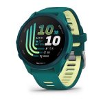 Garmin Forerunner 170 Music Teal Green с Teal Green/Citron каишка