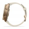 Garmin Fenix 9 Pro inReach 43mm Autumn Gold Titanium с Cream/French Grey силиконова каишка 6
