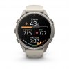 Garmin Fenix 9 Pro inReach 43mm Titanium с Fog Grey/Dark Sandstone силиконова каишка 1