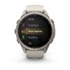 Garmin Fenix 9 Pro inReach 43mm Titanium с Fog Grey/Dark Sandstone силиконова каишка 3