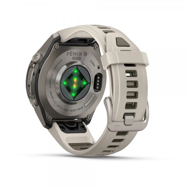 GARMIN FENIX 9 PRO INREACH 43MM TITANIUM С FOG GREY/DARK SANDSTONE СИЛИКОНОВА КАИШКА 7