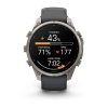 Garmin Fenix 9 Pro 47mm Titanium с Graphite/Black силиконова каишка 1