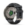 Garmin Fenix 9 Pro 47mm Titanium с Graphite/Black силиконова каишка 7