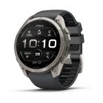Garmin Fenix 9 Pro 51mm Titanium с Graphite/Black силиконова каишка