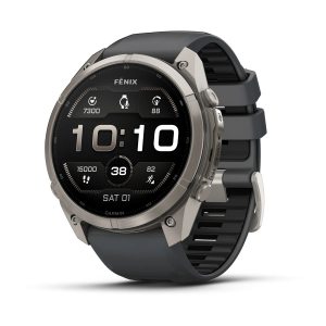 Garmin Fenix 9 Pro 51mm Titanium с Graphite/Black силиконова каишка
