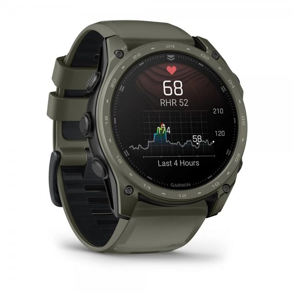 GARMIN TACTIX 8 AMOLED 51ММ APPLIED BALLISTICS ULTRALIGHT SOLVER И OLIVE DRAB CERAKOTE ПОКРИТИЕ 10
