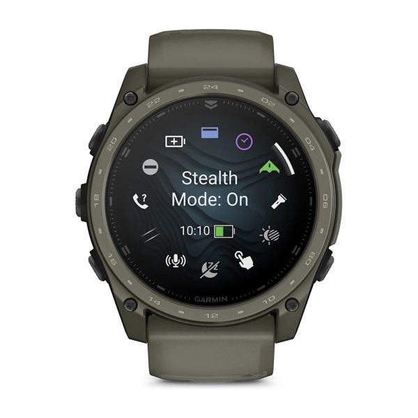 GARMIN TACTIX 8 AMOLED 51ММ APPLIED BALLISTICS ULTRALIGHT SOLVER И OLIVE DRAB CERAKOTE ПОКРИТИЕ 1