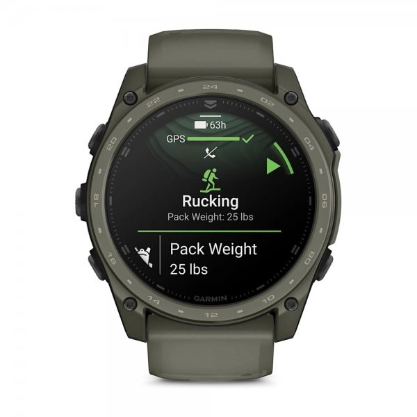 GARMIN TACTIX 8 AMOLED 51ММ APPLIED BALLISTICS ULTRALIGHT SOLVER И OLIVE DRAB CERAKOTE ПОКРИТИЕ 4