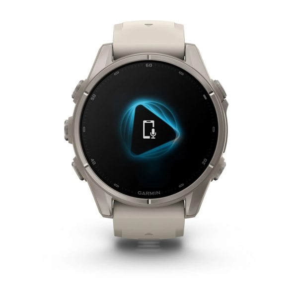 GARMIN FENIX 9 43MM TITANIUM С FOG GREY СИЛИКОНОВА КАИШКА 9