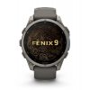 Garmin Fenix 9 47mm Carbon Grey DLC Titanium с Black силиконова каишка 1