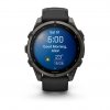 Garmin Fenix 9 47mm Carbon Grey DLC Titanium с Black силиконова каишка 3