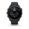 Garmin Fenix 9 47mm Carbon Grey DLC Titanium с Black силиконова каишка 2