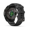 Garmin Fenix 9 47mm Carbon Grey DLC Titanium с Black силиконова каишка 8